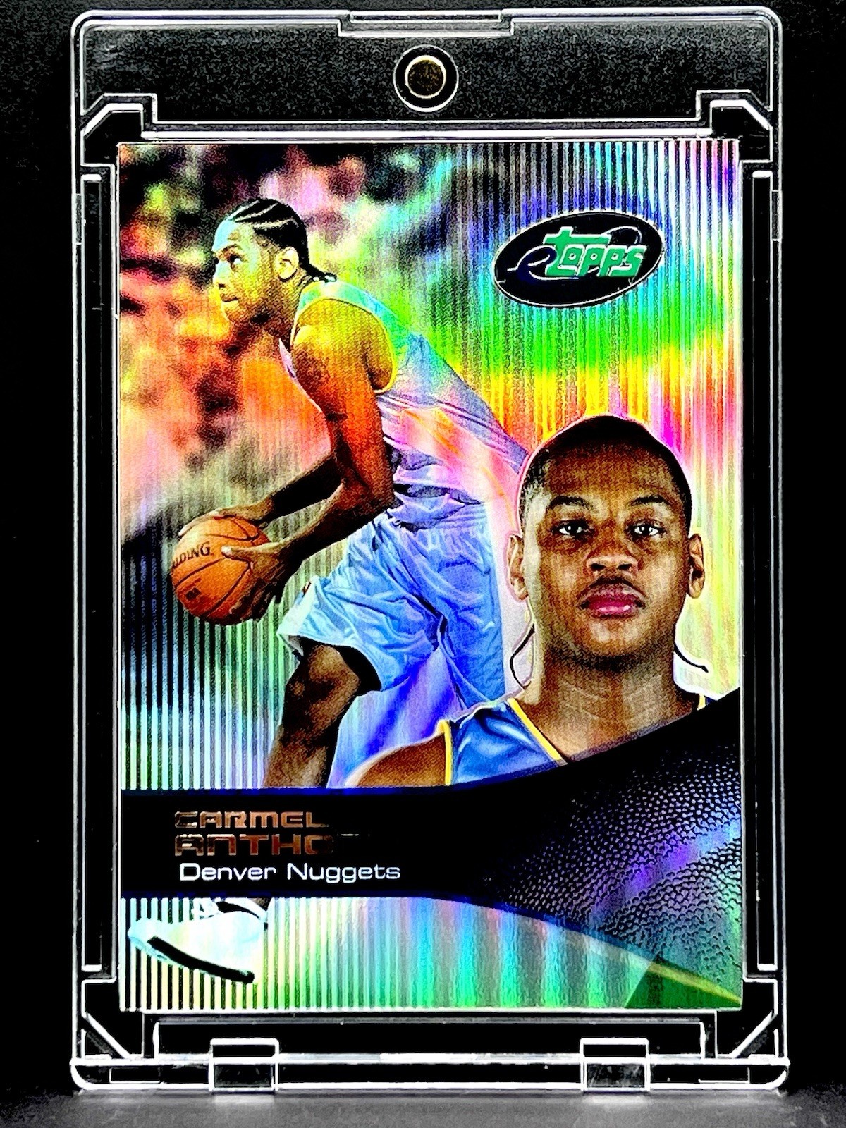 2003-04 ETopps Carmelo Anthony Rookie RC #45 Nuggets