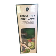 Toilet Time Golf Game Funny Gag Gift