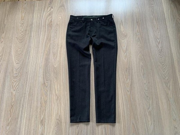Herren Berwich Hose Grau Wolle 32 / M / 46