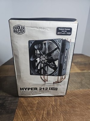 Cooler Master Hyper 212 EVO - CPU Cooler RR-212E-20PK-R2 Brand NEW SEALED
