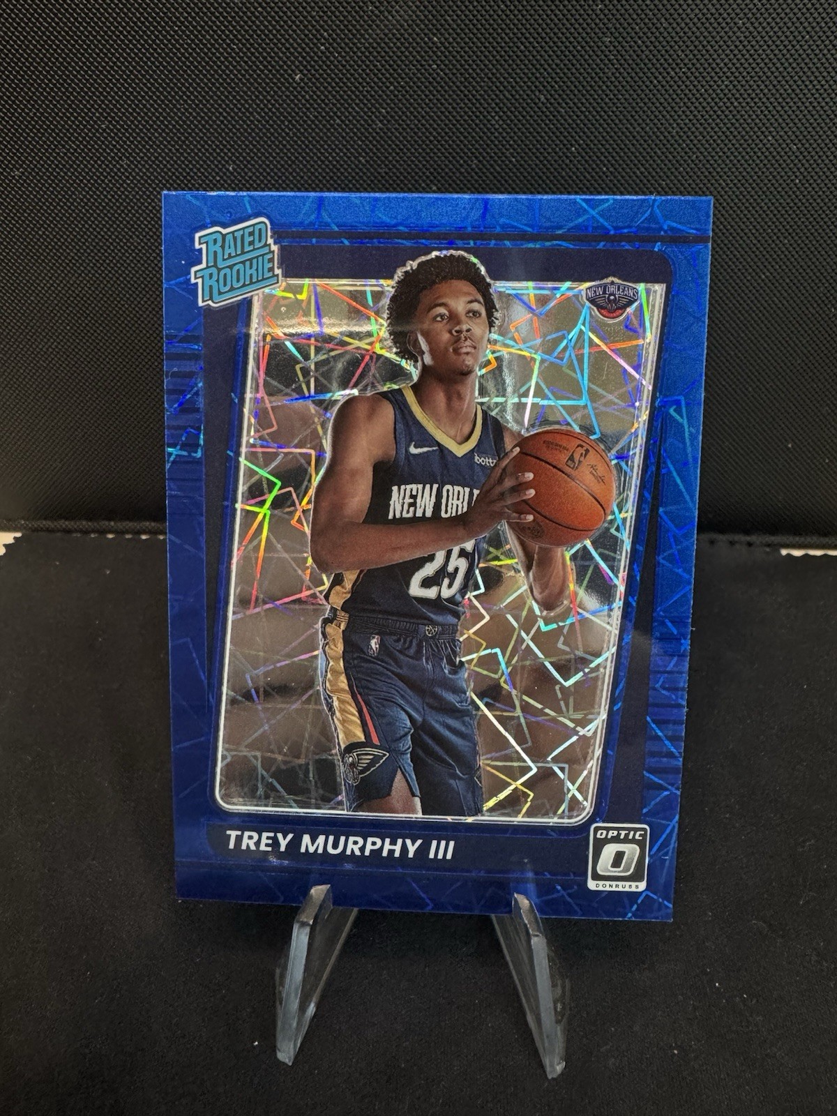 2021-22 Panini Donruss Optic Rated Rookie Trey Murphy III #178 Blue Velocity
