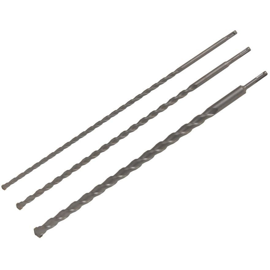 BlueSpot SDS Plus Drill Bit Set 600mm 3pk