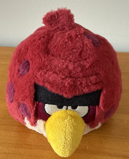 Angry Birds Big Brother Terence Plush 6" Red Spots 2010 Commonwealth 2010