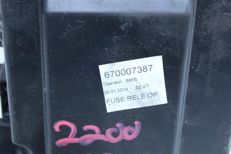 Used Fuse Box Engine fits: 2014 Maserati QUATTROPORTE  Grade A