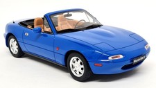 Otto 1/18 - Mazda MX-5 Roadster MK1 NA 1990 Blue Resin Model Car
