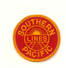 Patch tissu rond 2,5" Southern Pacific SP