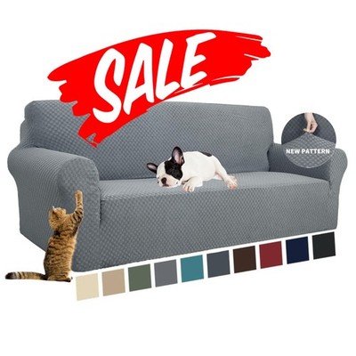Couch Cover Latest Jacquard Design High Stretch Sofa Covers for 3 Cushion Cou...