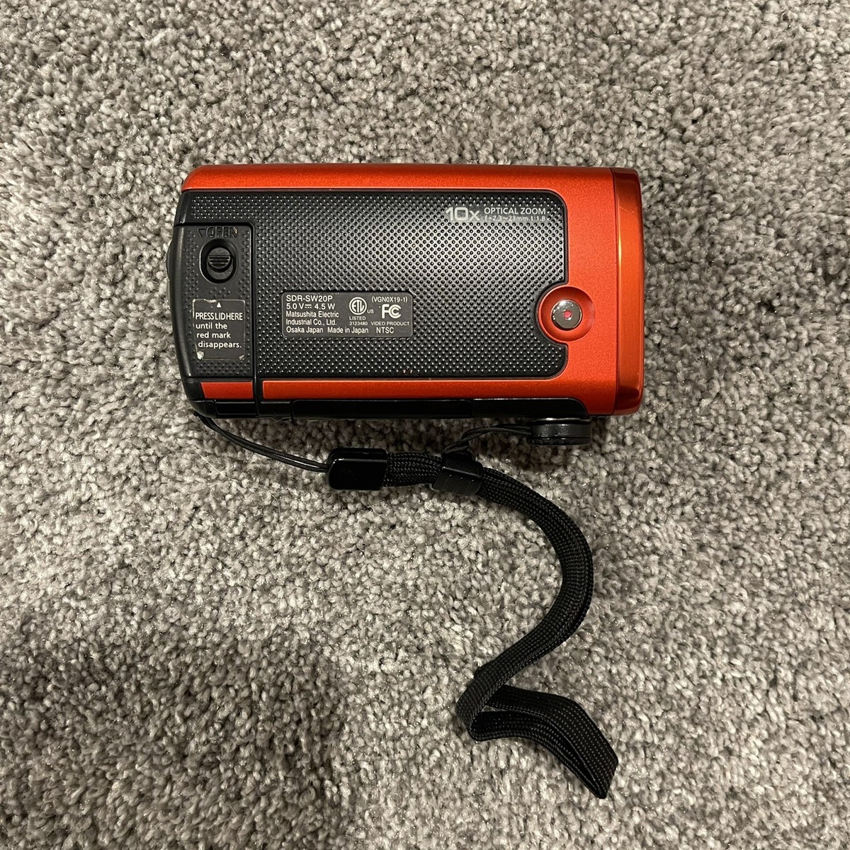 Panasonic SDR-SW20 Flash Media Camcorder for sale online | eBay
