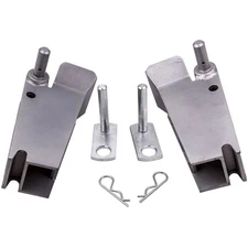 Steel Snow Plow Thrower Parts Mounting Pockets Receivers For Western 67858