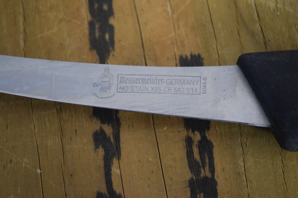 Cuchillo deshuesador Messermeister Alemania X55CRMOV14 6 pulgadas hoja chef profesional también Foto 2 de 4