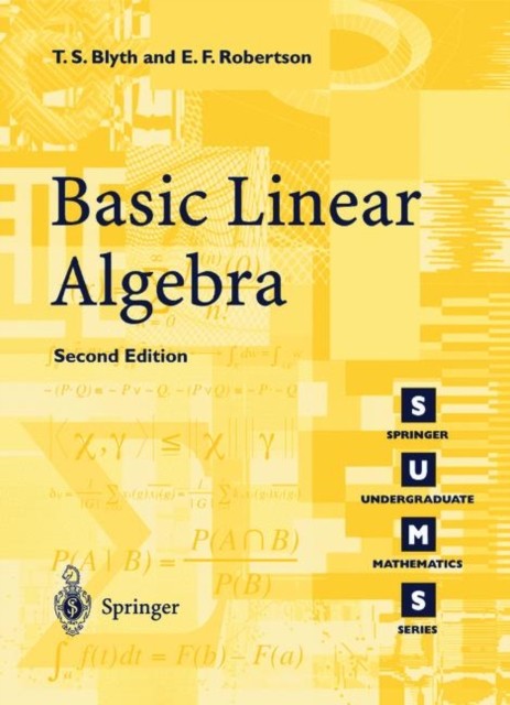 Basic Linear Algebra by E.F. Robertson (Paperback Book)