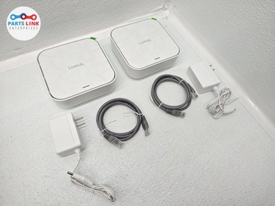 Luxul MK-10 Epic Mesh Node Network Extension Routers Kit 4X4 5GHz WiFi White
