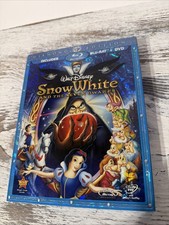 Snow White and the Seven Dwarfs Blu-ray/DVD, 2009, 3-Disc Set