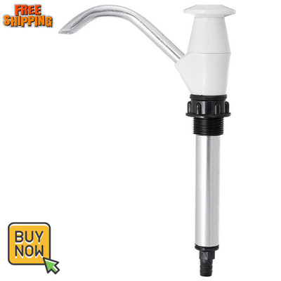 Caravan Sink Water Hand Pump, Hand-Operated Galley Water Pump, Double Action Cam