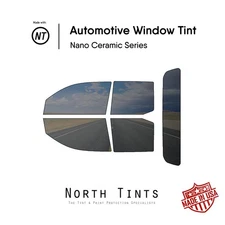 Nano Ceramic PreCut Window Tint Film for Toyota Tacoma 2024-2026 4 Dr Double Cab