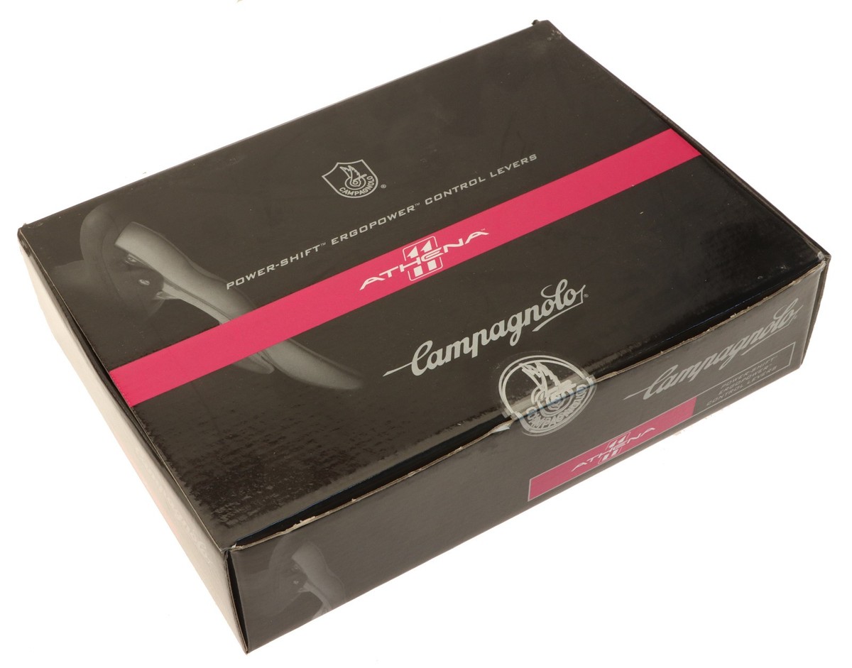 Campagnolo Athena 11 Speed TRIPLE Silver Ergopower Brake Levers