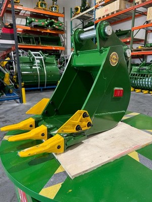 JMA 12in Mini Excavator Bucket 3-4.5 Ton 38mm Pin-On Trenching Heavy Duty Steel