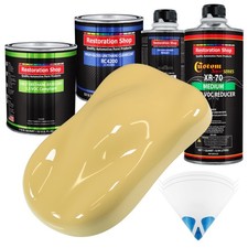 Springtime Yellow Quart Kit Low Voc Urethane Basecoat Car Auto Body Paint Kit Springtime Yellow Quart Kit Low Voc Urethane Basecoat Car Auto Body Paint Kit