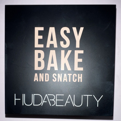 Huda Beauty Easy Bake and Snatch Pressed Powder, Pound Cake, 0.29 oz