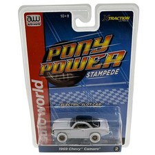Auto World Xtraction 1969 Chevy Camaro iWheels HO Scale Slot Car