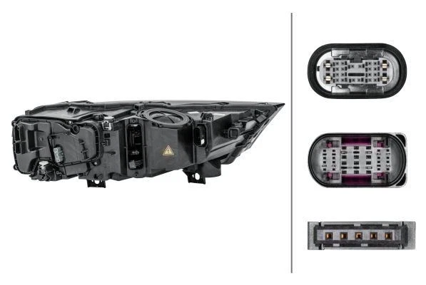Faro izquierdo audi q7 15-22 (1zs 354 841-031) oem hella Foto 3 de 4