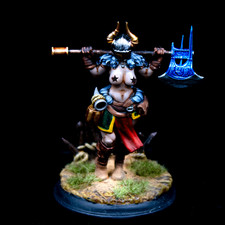 Dungeon  Dragons Kingdom Death 28mm Painted Female Barbarian PinUp Hero lvl100