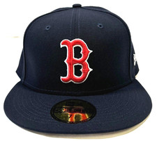 Boston Red Sox MLB NE Basic Fitted Hat~Dark Navy