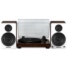 Fluance RT81 Vinyl Turntable and Ai61 Powered 6.5" Stereo Bookshelf Speakers