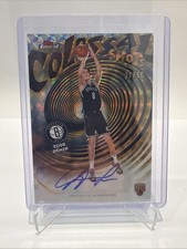 2025-26 Topps Finest - Colossal Shots Autographs Egor Demin Gold Geometric /50