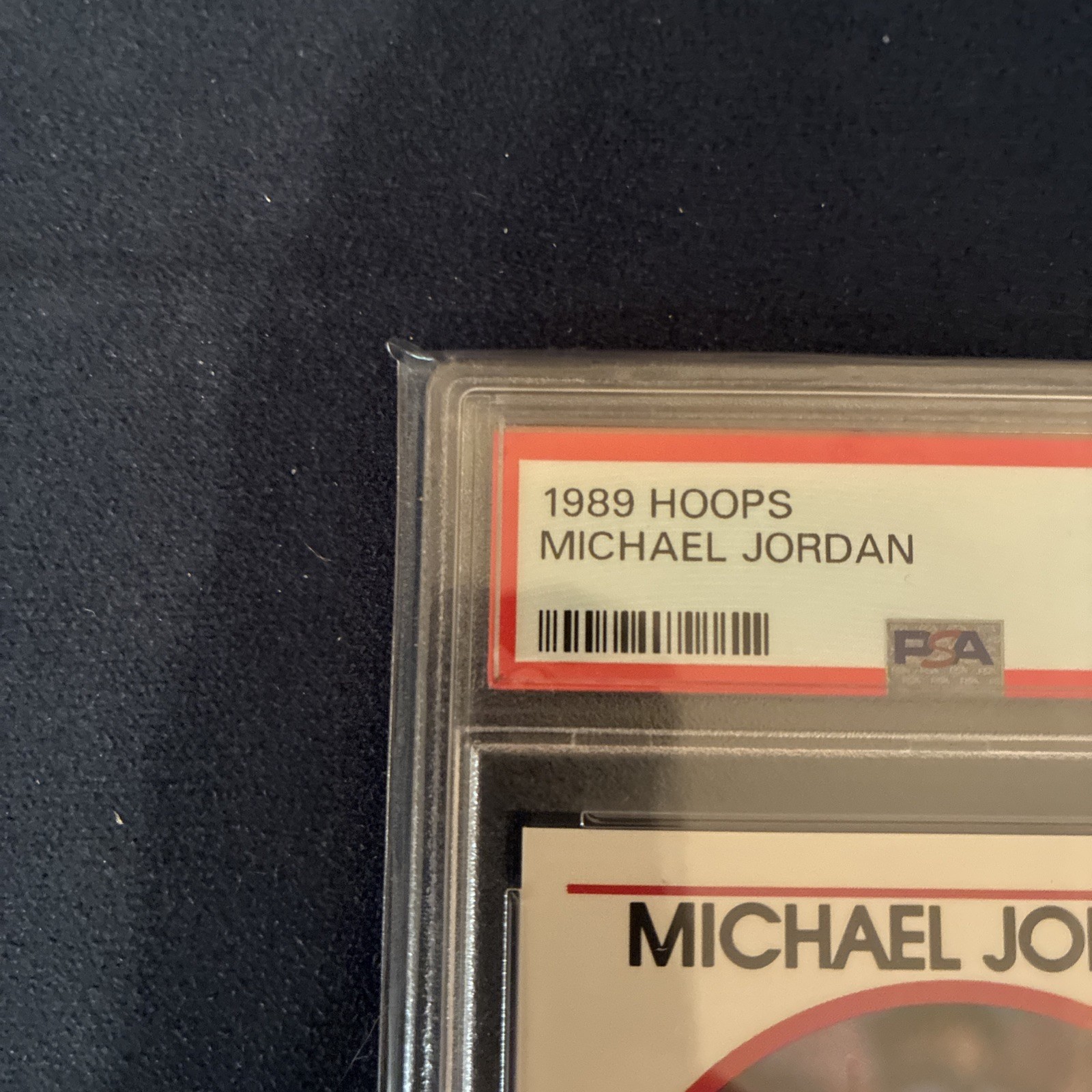 NBA HOOPS 1989 MICHAEL JORDAN #200 CHICAGO BULLS BASE SET PSA 9 Invest HOF 🔥 view 5