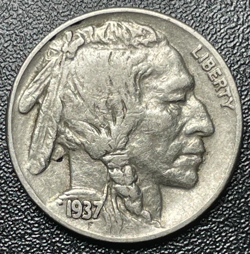 1937  Extra Fine Buffalo Nickel