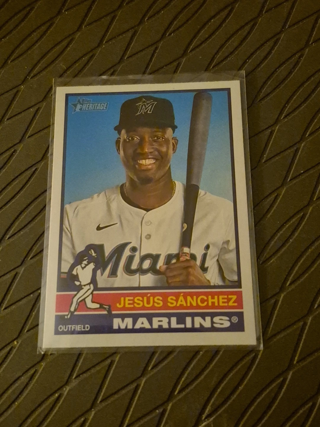 Jesus Sanchez 2025 TOPPS HERITAGE Baseball Card