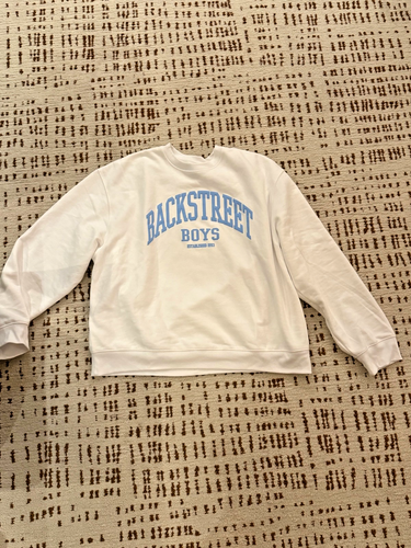 BACKSTREET BOYS SWEATER EXCLUSIVE MILLENNIUM TOUR LV SPHERE XXLARGE SOLD OUT