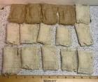 Vintage 1960's KO Gi Joe 12" Action Figure lot of Fifteen Sandbags