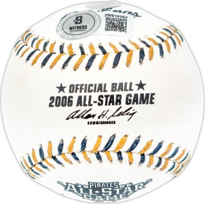 Ichiro Suzuki Auto 2006 ASG Game Logo MLB Baseball Mariners 51 IS