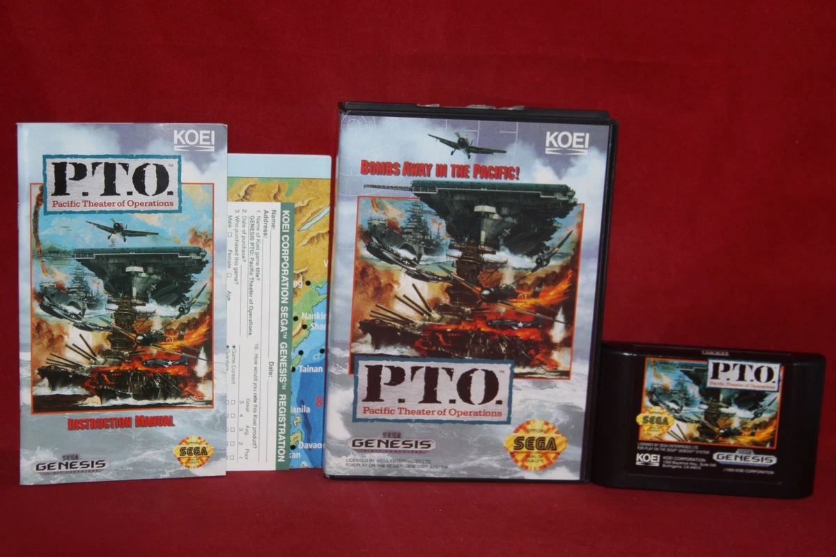 P.T.O.: Pacific Theater of Operations Video Games for sale | eBay