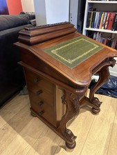 Davenport Style Bureau Desk Wooden