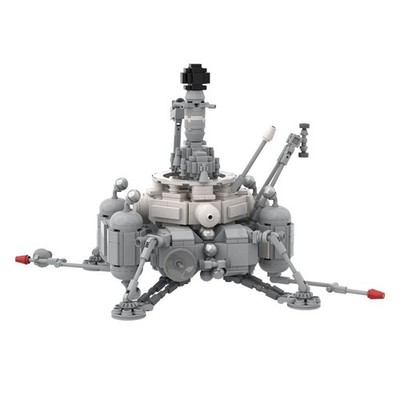 MOC-124897 Luna MSRV Collection 1:20 Soviet Moon Sample Mission Model 728 Pcs