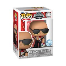 Funko Pop! WWE: The Rock - Dwayne The Rock Johnson - Final Boss - (Wrestlemania