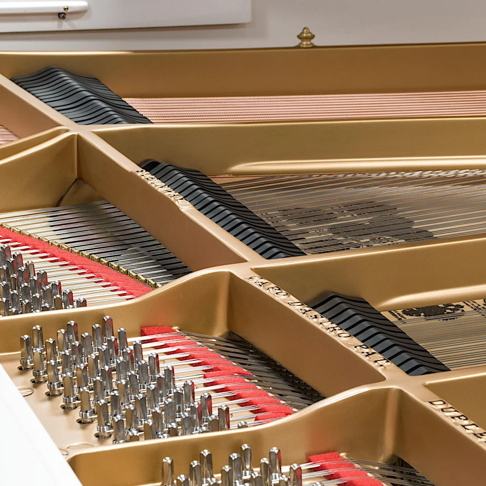 Piano À Queue Steinway & Sons, O-180, Blanc Brillant, Année 1925 - Photo 4/4