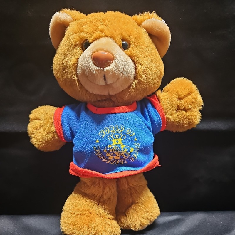 Vintage 1989 Avon Wonderful World Of Bears Teddy Bear Stuffed Animal 9 Inches