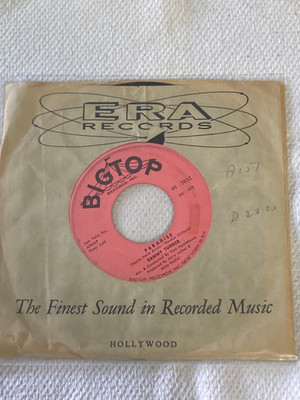 Sammy Turner   Paradise / I'd Be A Fool Again 1960 BG-1071 45-3032 45rpm