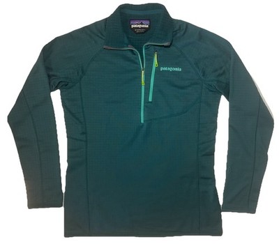 Patagonia R1 Pullover 1/2 Zip Polartec Waffle Fleece Jacket Women's M 40118