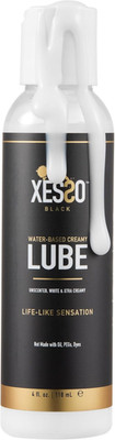 Cum Lube, White Creamy Water-Based Lubricant 4 Fl Oz, Unscented Hypoallergenic T