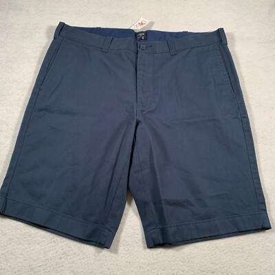 J Crew Shorts Mens 38 Blue Rivington Cotton Casual