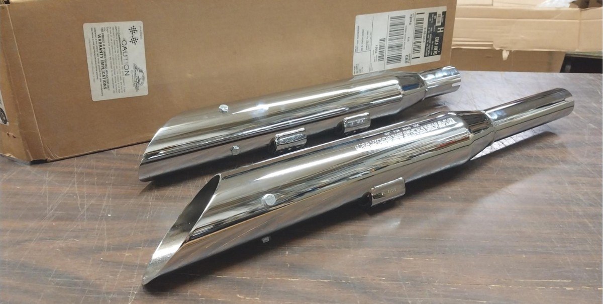 screaming eagle 2マフラー Screamin Eagle Muffler Kit Bal Cut Shotgun 2000^ Softail FLST