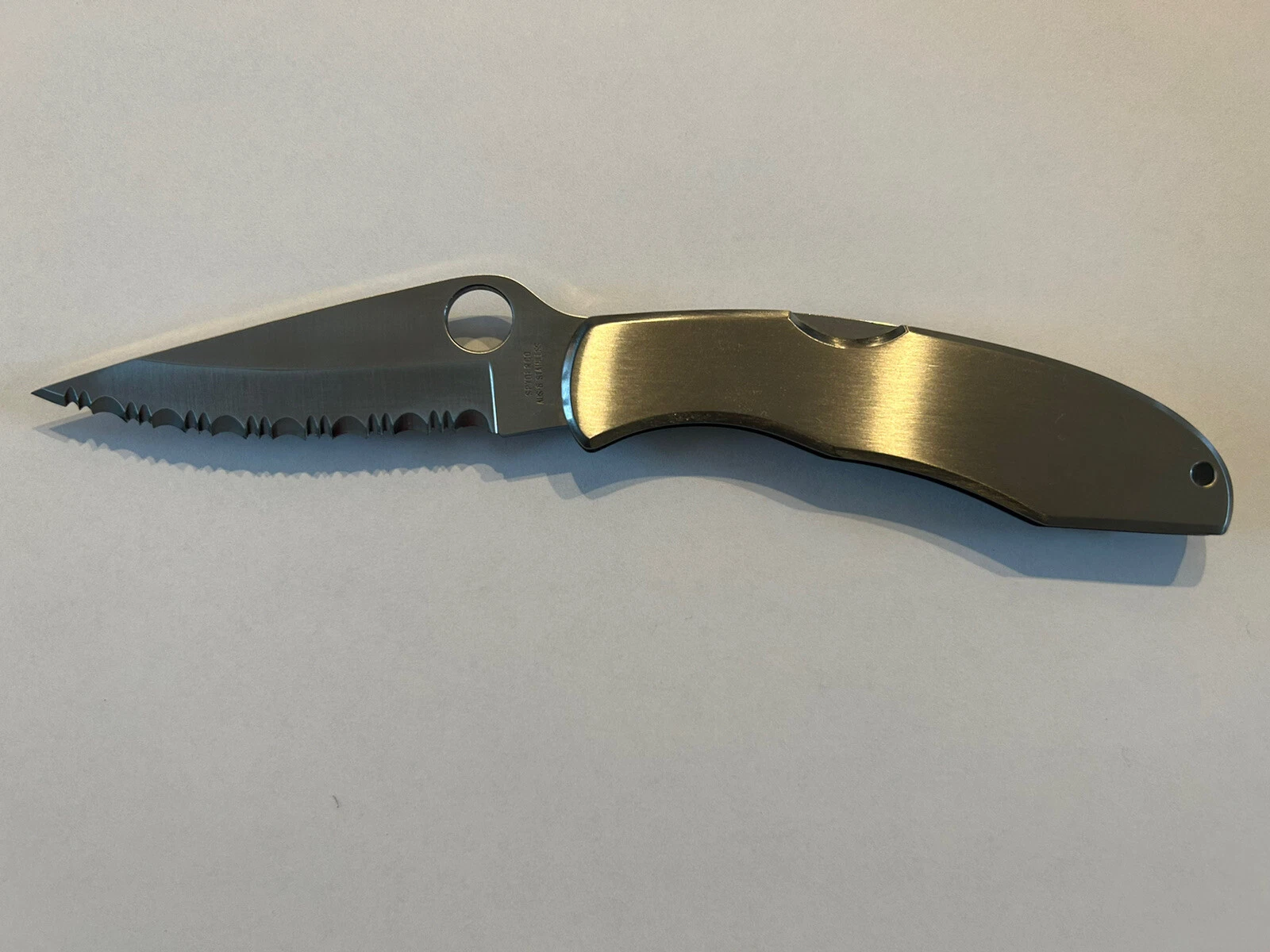 Spyderco Endura II C47S (Spyder- Edge) AUS-6 SS Blade. *NEW IN BOX* *RARE 1997*
