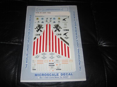 F-16C's 86th TFW; 512, 526 FIS, CO's Aircraft Ramstein AFS,W.Ger Microscale-1/48
