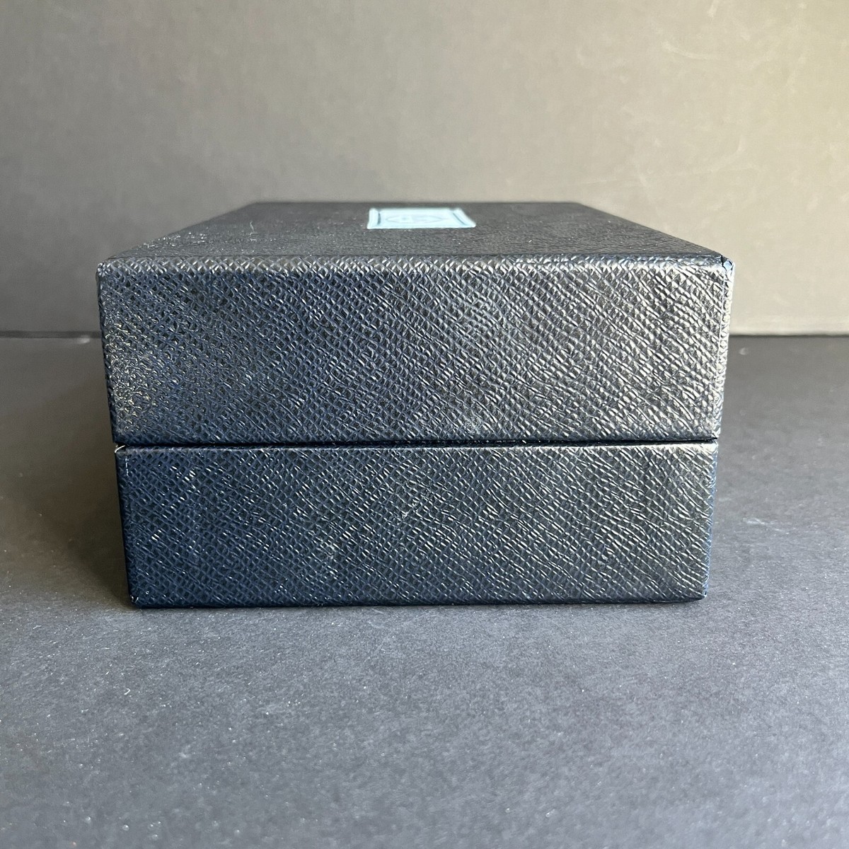 Prada Milano EMPTY Navy Blue Storage Gift Box 7.5”x5”x3” | eBay