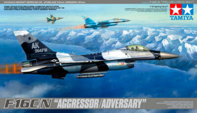 Tamiya 61106 1/48 Scale Model USAF F-16C/N Aggressor/Adversary